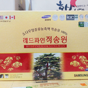 Tinh Dầu Thông Đỏ Red Pine Jeok Song Won 180 Viên TD1