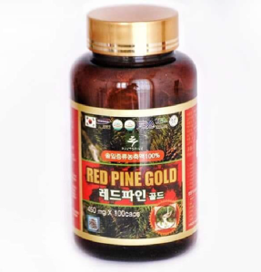 Viên tinh dầu thông đỏ Hàn Quốc Red Pine Gold 100 Viên Cao Cấp TD8 e